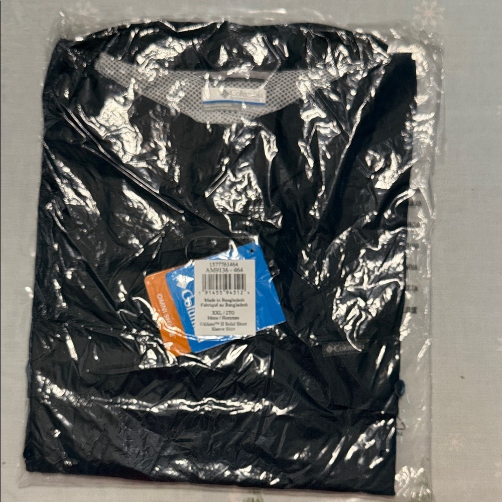 Columbia Black Windbreaker